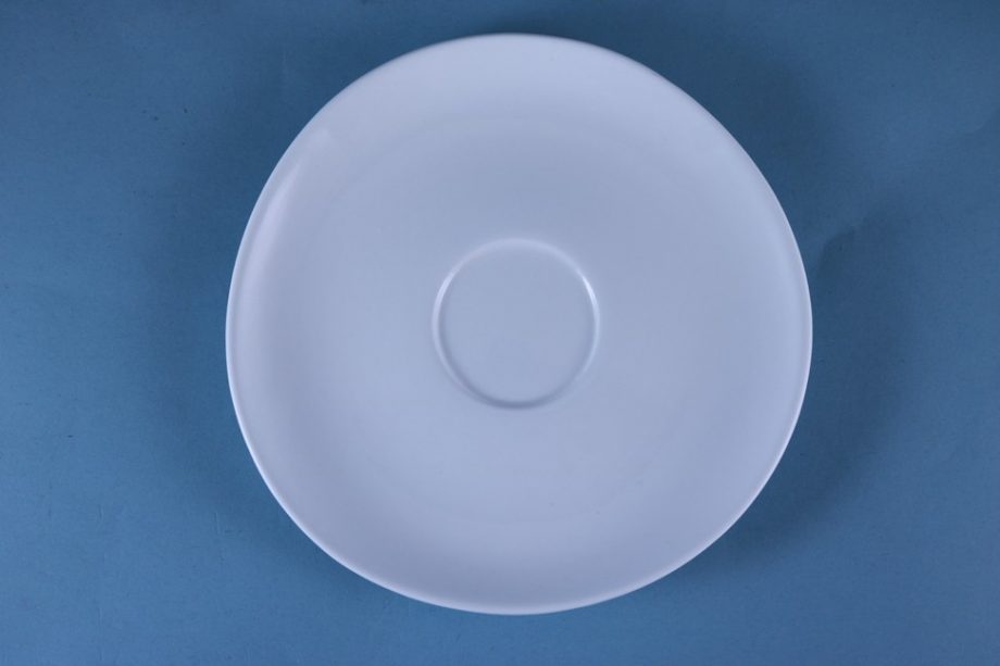 White – Contemporary – Saucer – Ocean Wave – Typhoon LTD