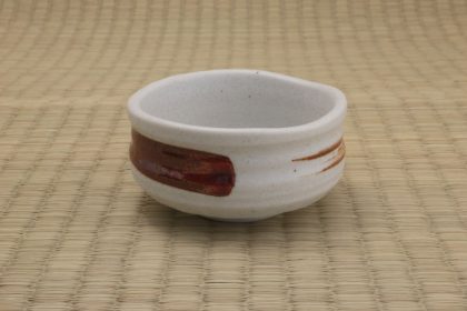 Tea Cup - Small - Kobiki Brown Line - 9 x 4.5cm