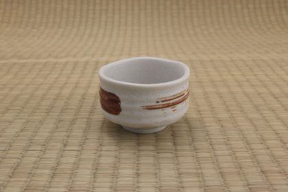 Tea Cup - Small - Kobiki Brown Line - 7.6 x 5cm